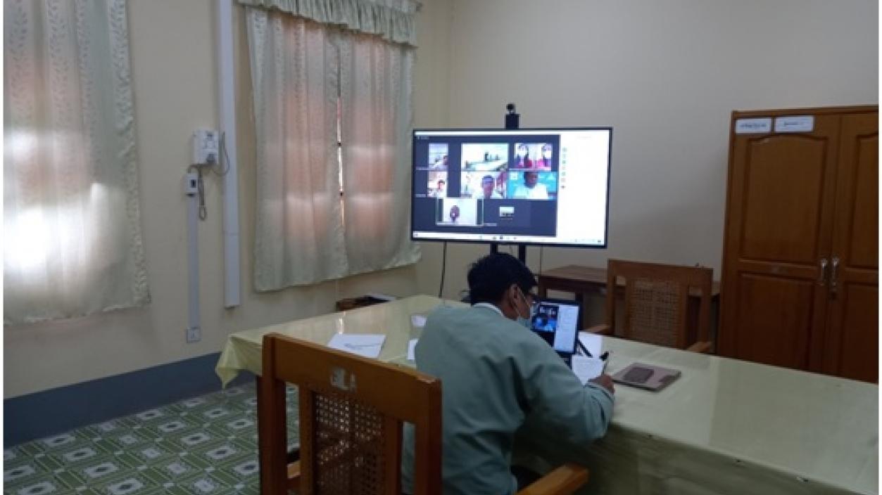 Read more about the article VIDEO CONFERENCING စနစ်ဖြင့် တွေ့ဆုံဝန်ဆောင်မှုပေးခြင်း